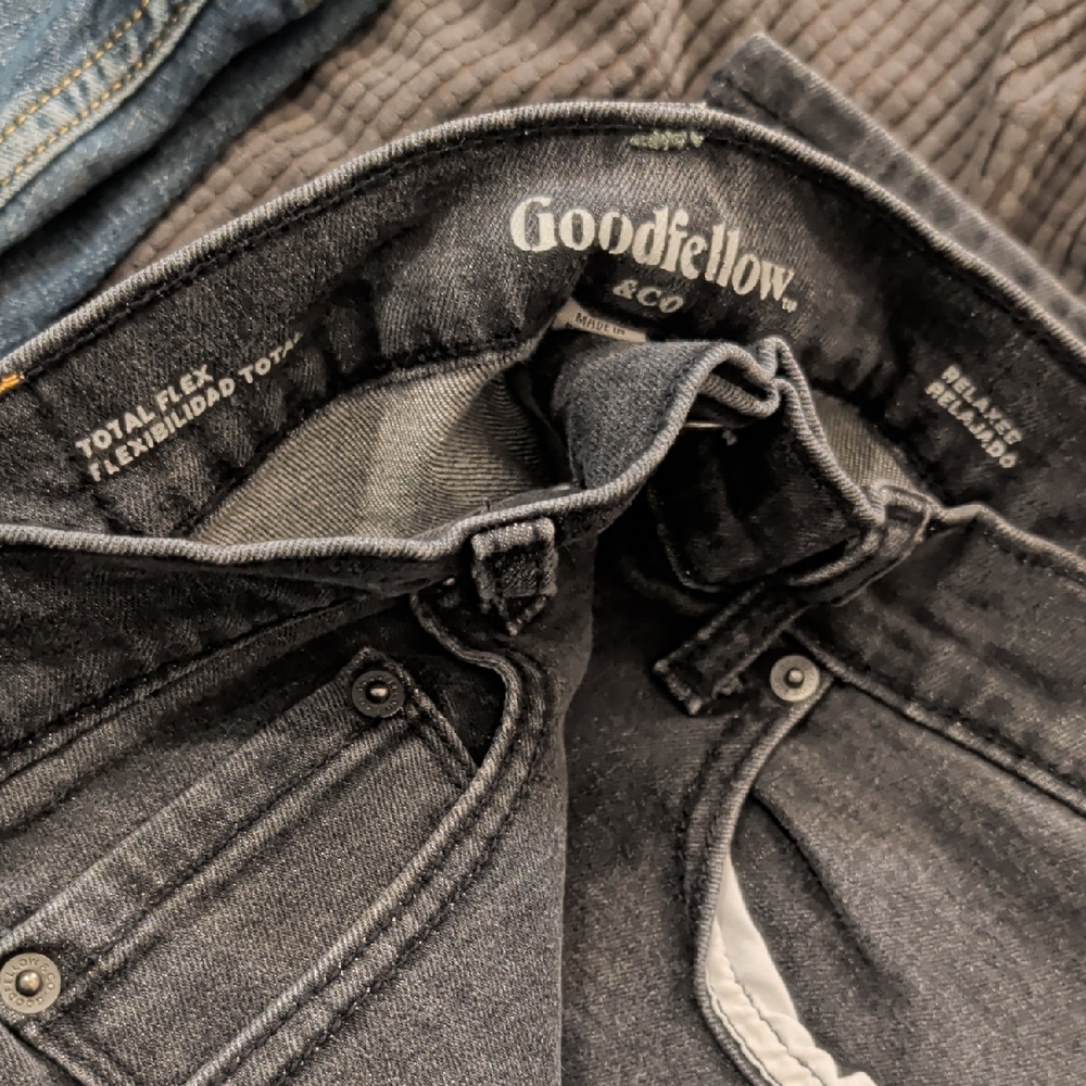 Goodfellow & Co Men's Charcoal Relaxed Jeans